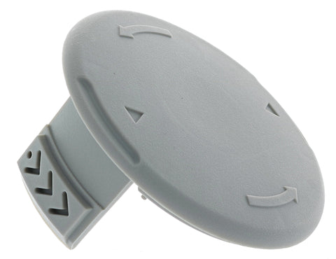 RYOBI AC14HCA spool cap front view highlights quick install
