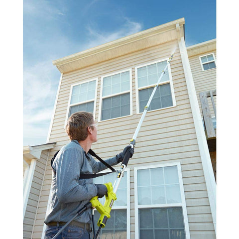 RYOBI durable extension pole for long-lasting use.