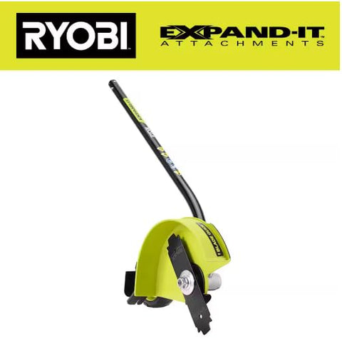 RYOBI Expand-It edger blade indicator helps precise depth positioning.