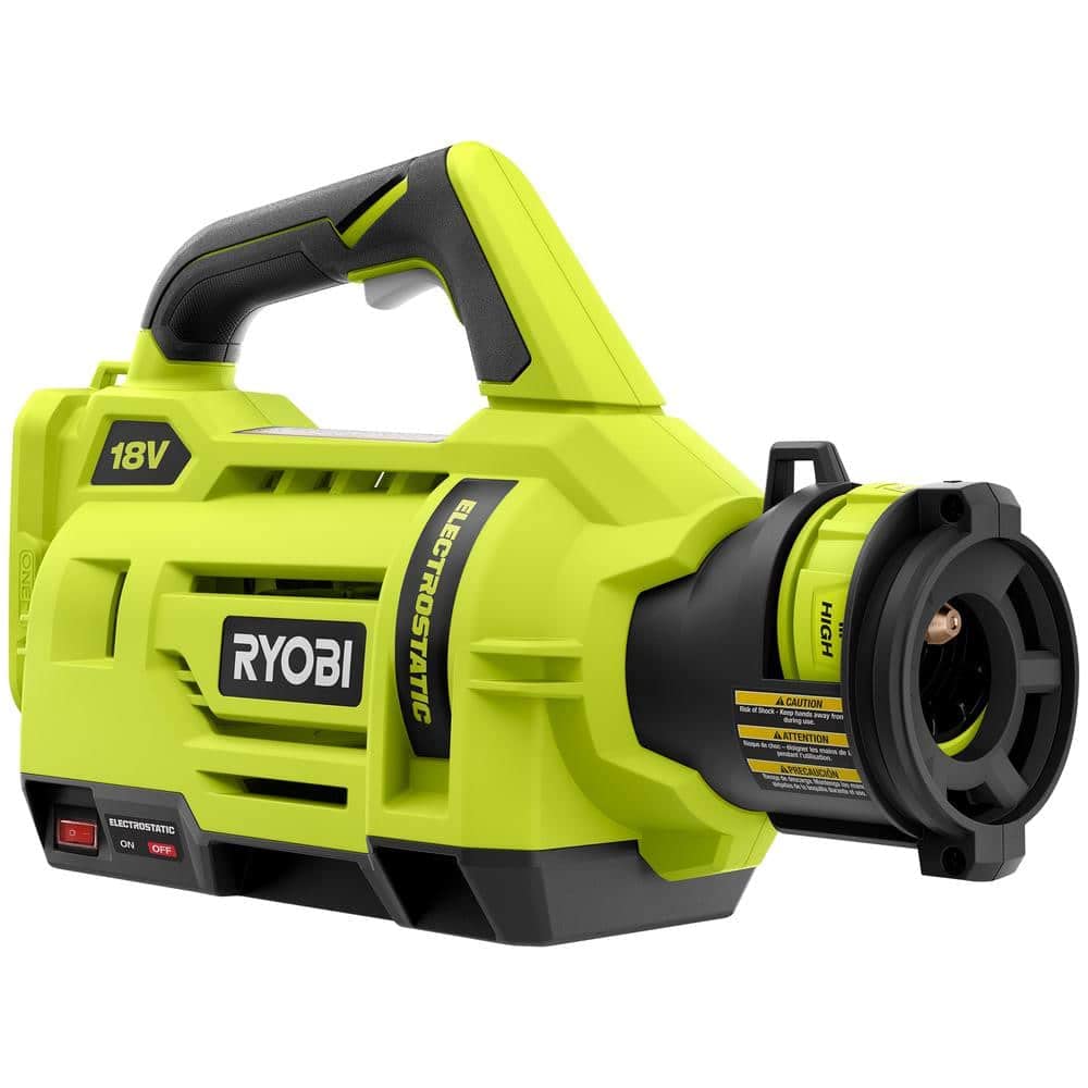 RYOBI ONE+ detachable 1-gallon tank facilitates quick refills.