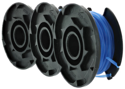RYOBI AC14RL3A 3-pack spool assembly supports quick maintenance.
