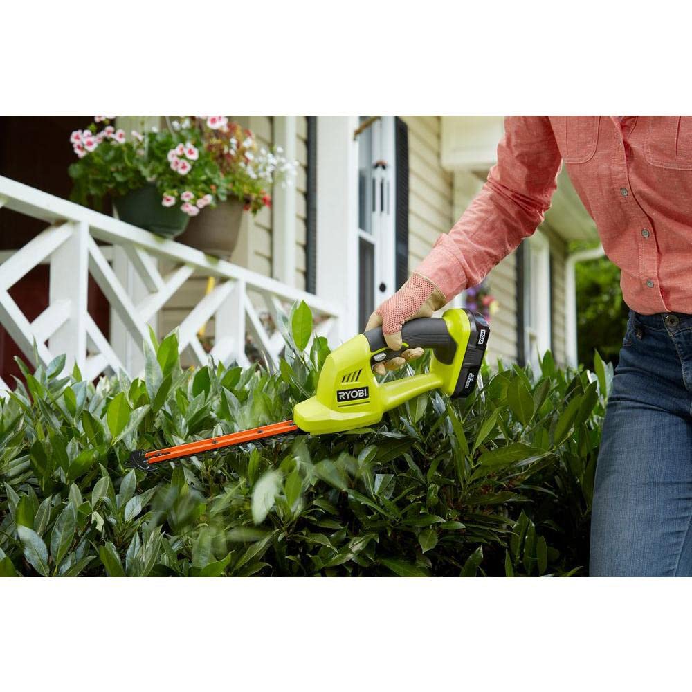 Ryobi P2900B lightweight tool enables longer pruning sessions with less fatigue.