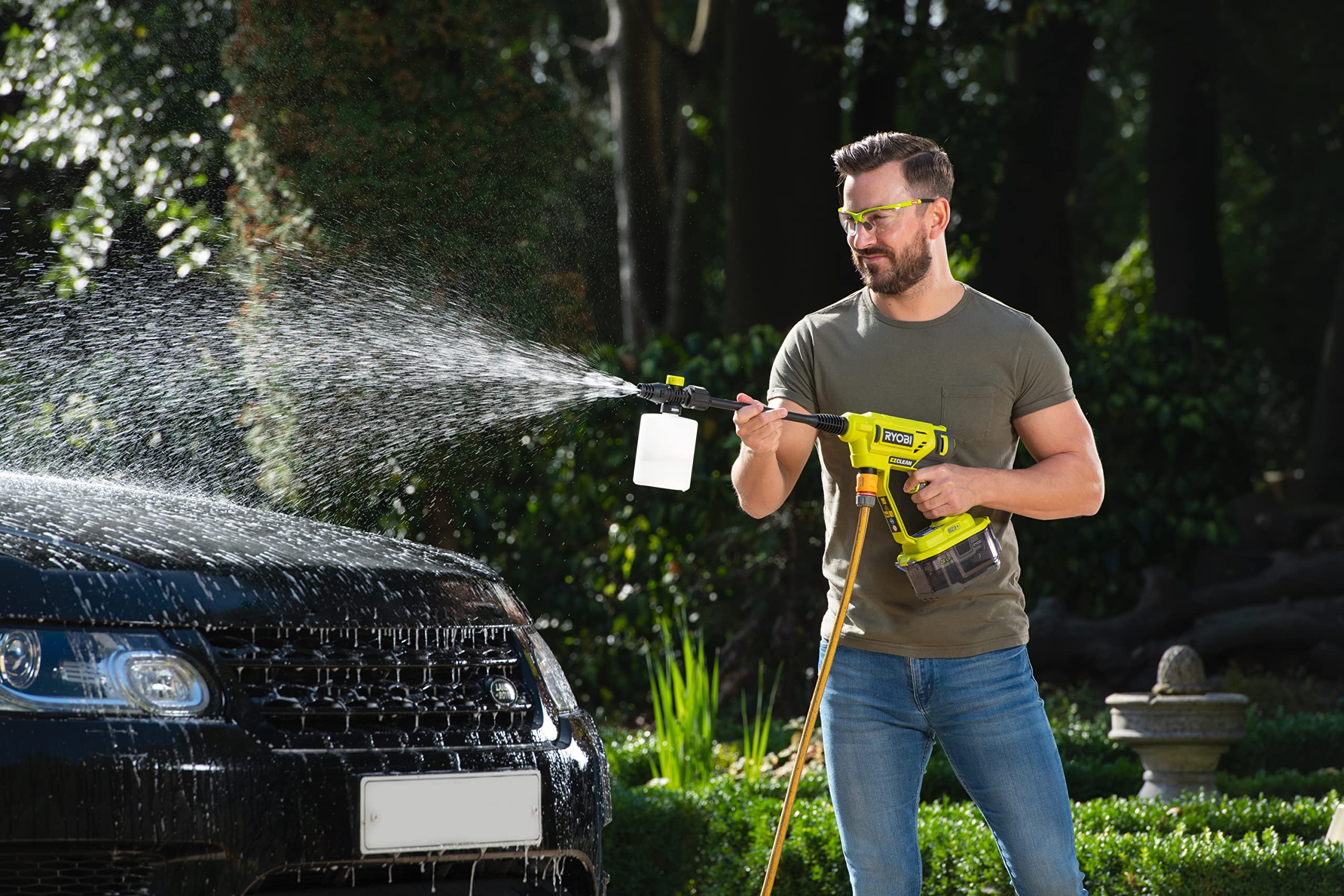 RYOBI RAC748 easy dosing for efficient mixing