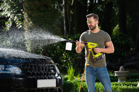 RYOBI RAC748 easy dosing for efficient mixing
