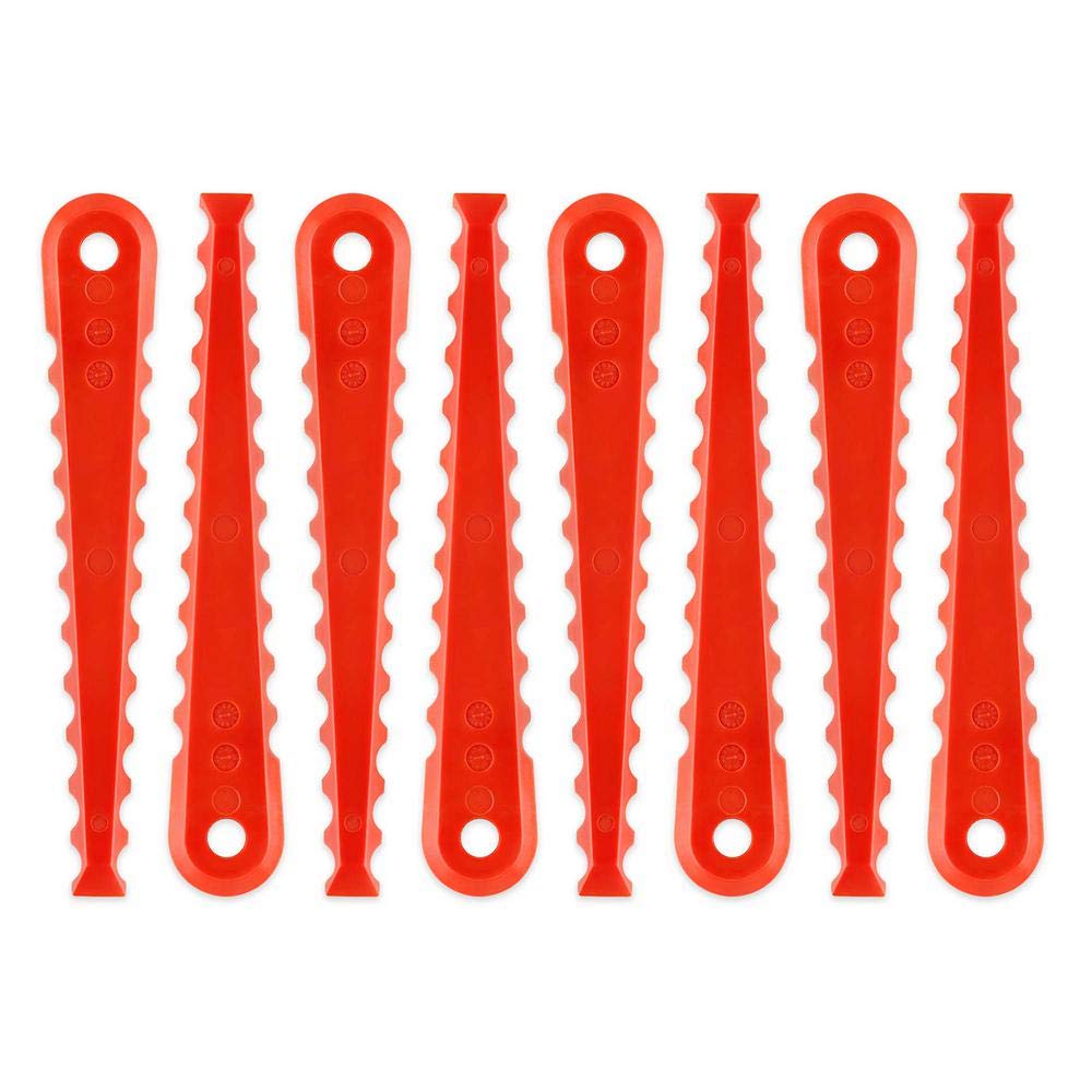 RYOBI replacement parts 8-pack for reliable lawn maintenance.