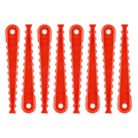 RYOBI replacement parts 8-pack for reliable lawn maintenance.