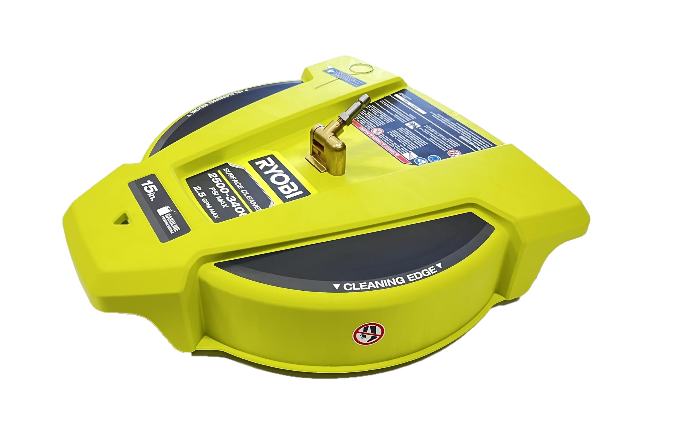 Ryobi RY31SC15 branding close up for reliable visibility on job sites
