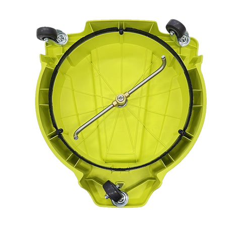 Ryobi RY31SC15 caster wheels enabling easy movement on outdoor surfaces