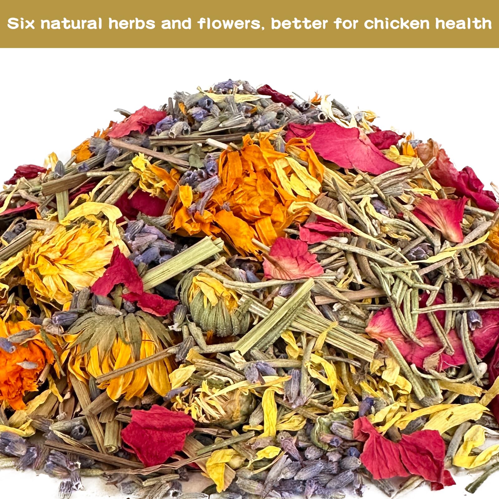 Ryonwise chicken nesting herbs create a cozy nesting box with gentle aroma.