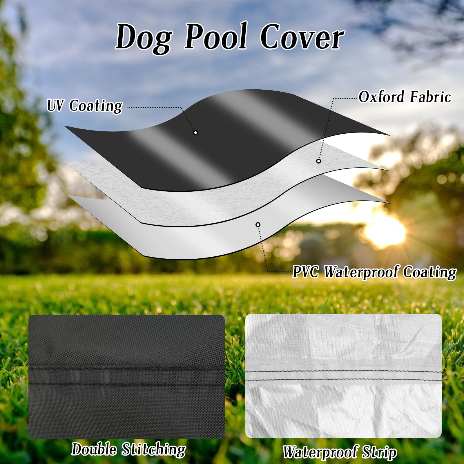 Rypet dark color sun-warming effect on water surface