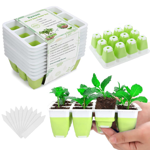 Ryscam seed starter kit with 120 cells for efficient indoor germination.