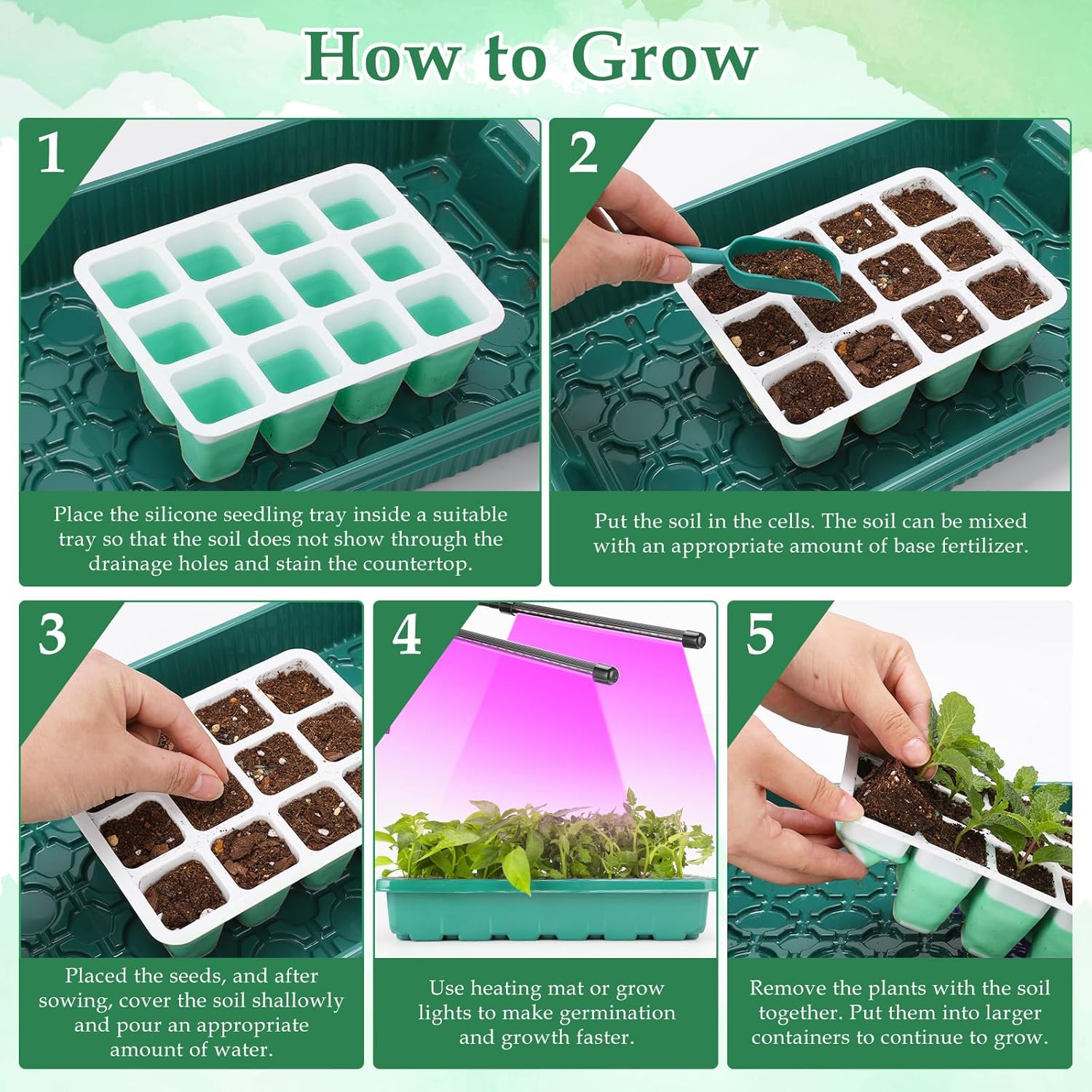Ryscam flexible pop-out cells simplify transplanting without root damage