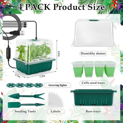 Ryscam seedling kit labels and planting tools