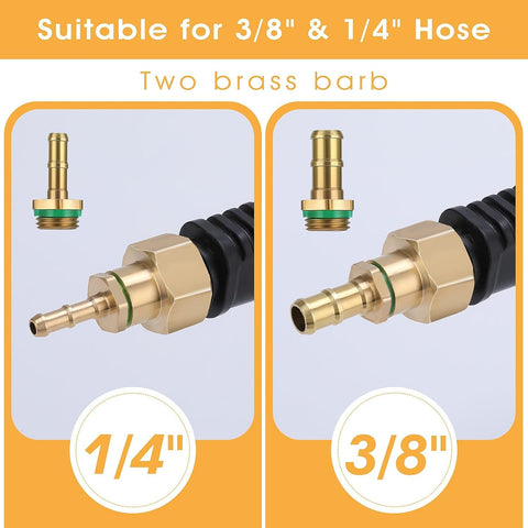 Ryscam universal replacement wand works with most garden hoses