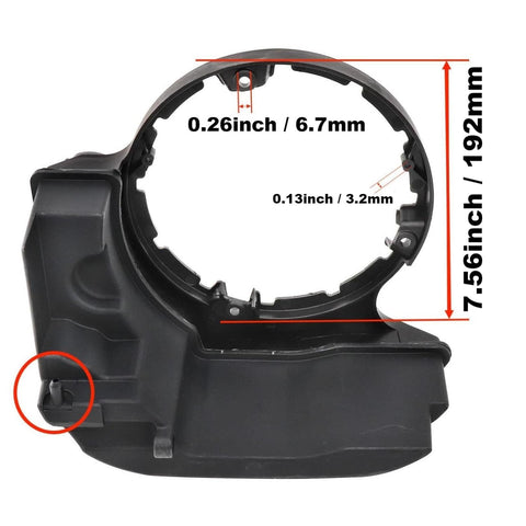 RYTIME fuel tank 699374 top view highlights compact design for small engines