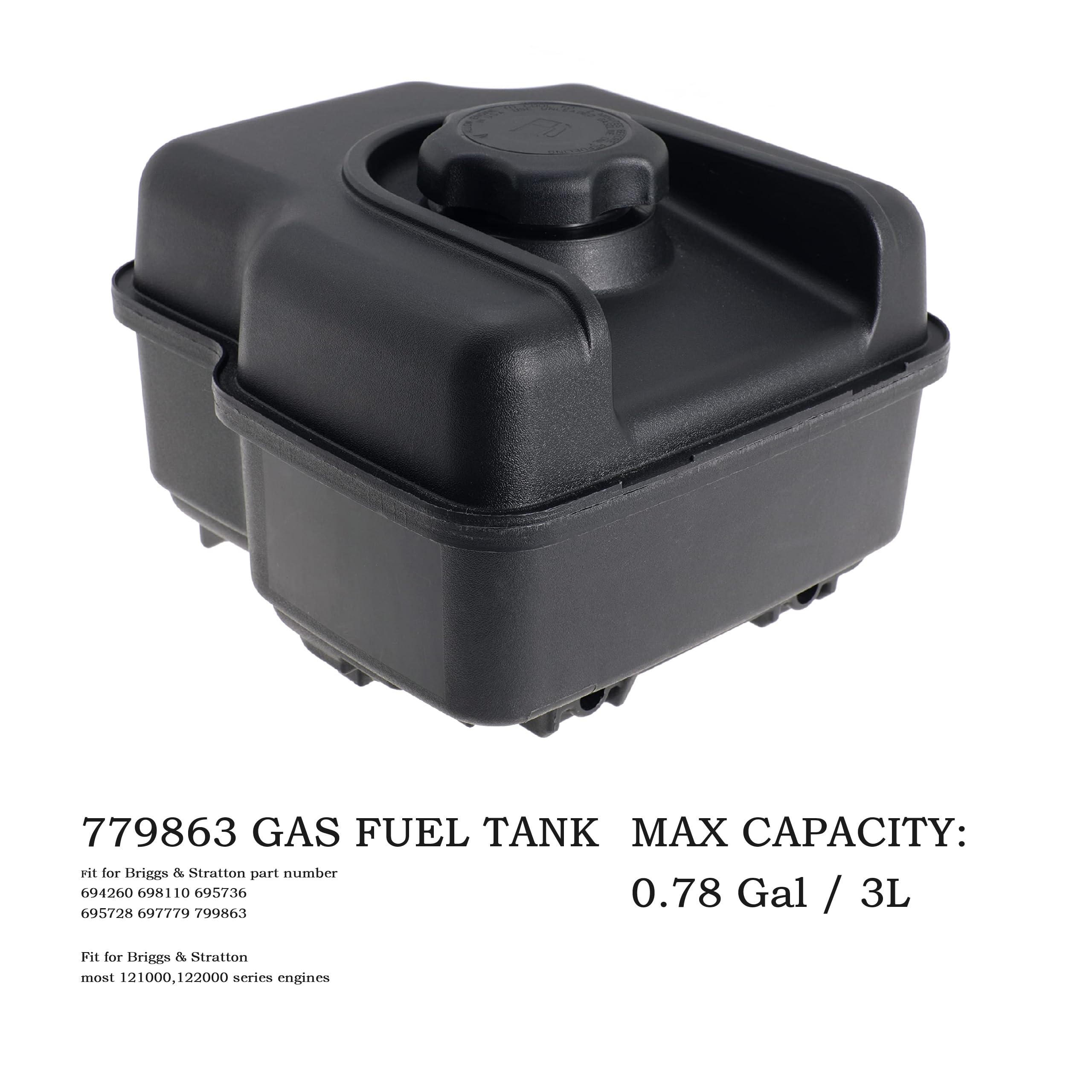 RYTIME fuel tank in use for simple refueling with minimal spills