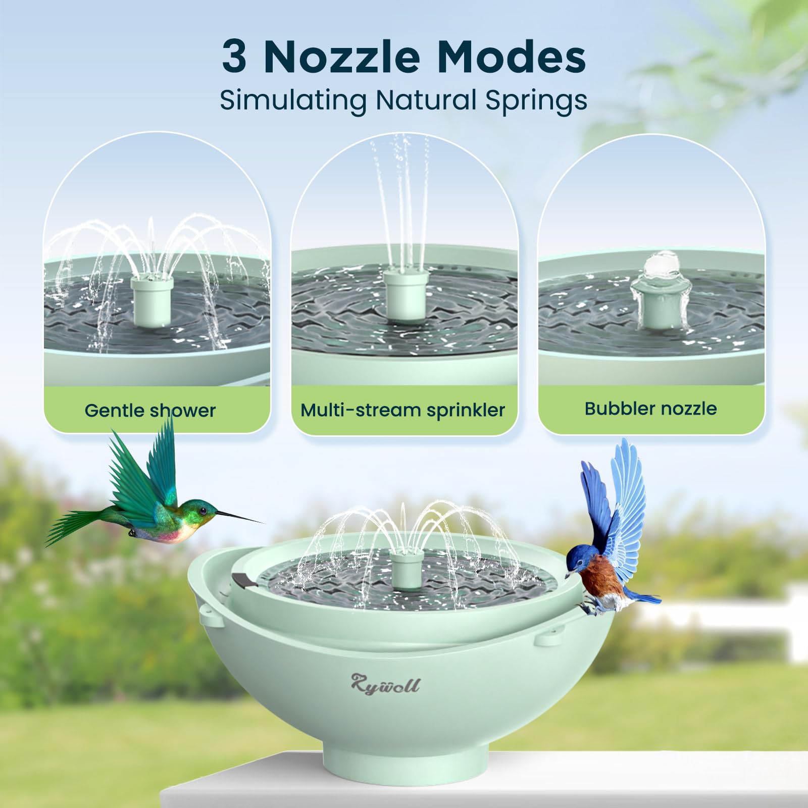 Detachable design simplifies cleaning and storage after use.