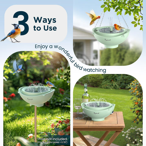 2L capacity reduces refills during sunny garden days.
