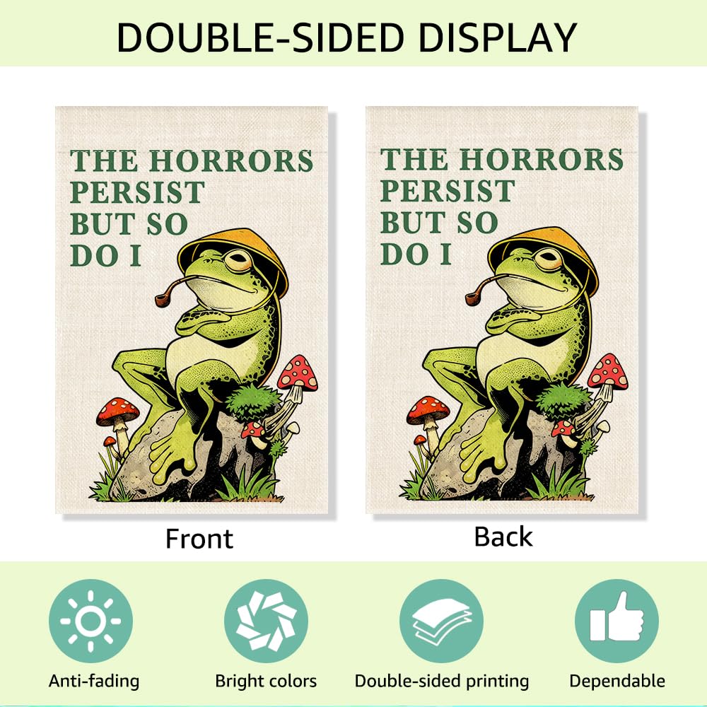 RZHV 12x18 outdoor yard flag emphasized for easy display on standard stands