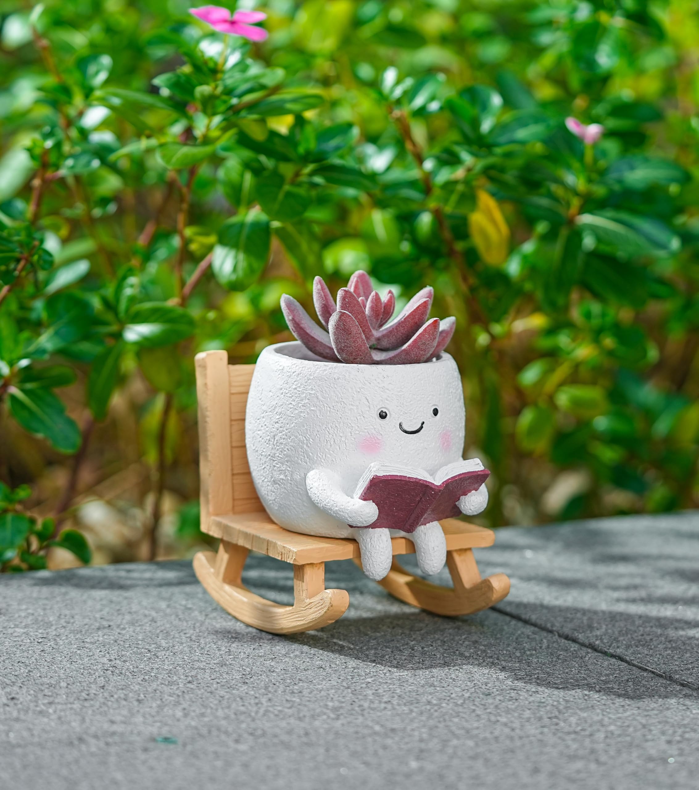Suitable for indoor and outdoor spaces with weather-resistant resin