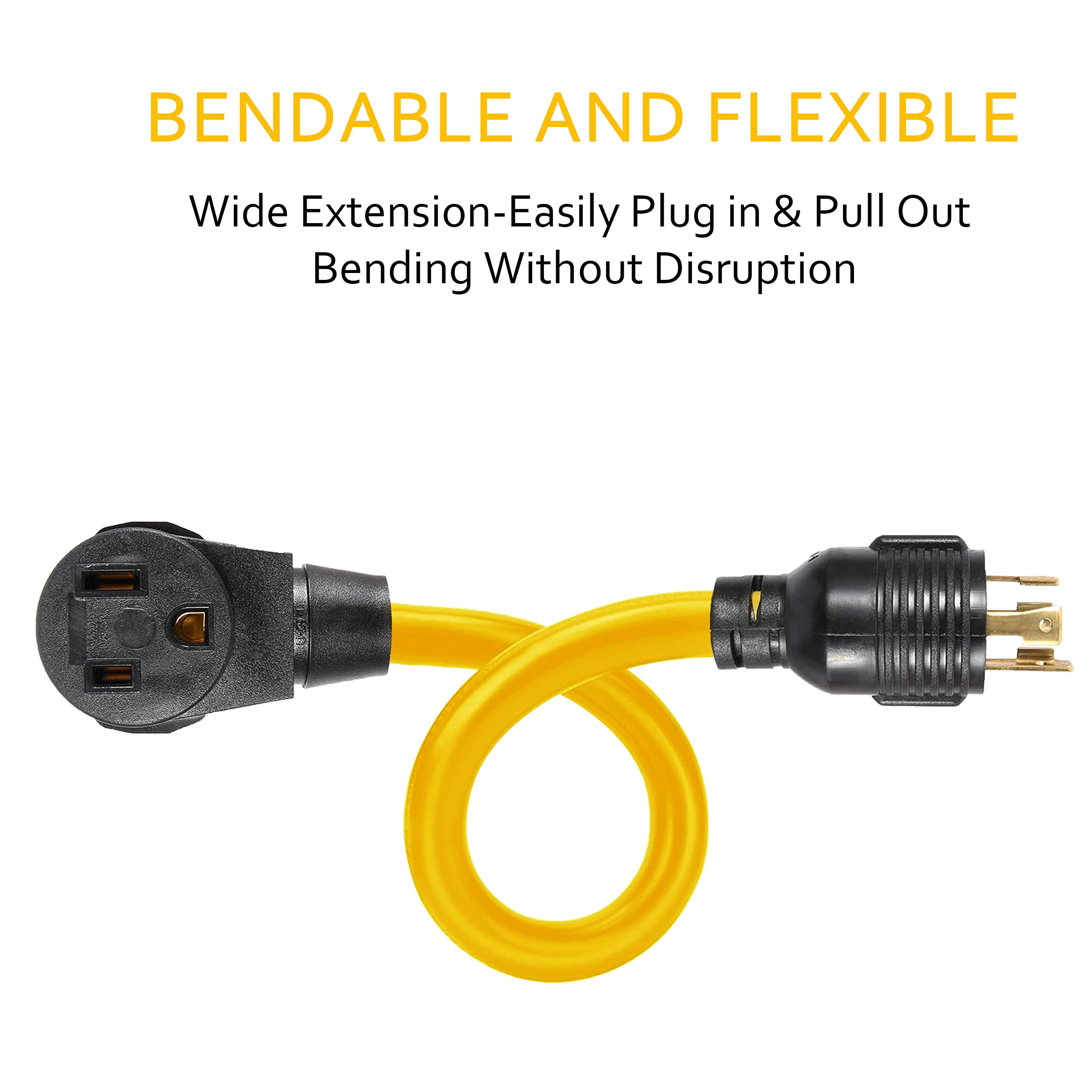 S7 20-inch cord coiled for easy storage and flexible use.