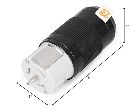S7 heavy-duty power cable plug ready for generators in harsh environments.