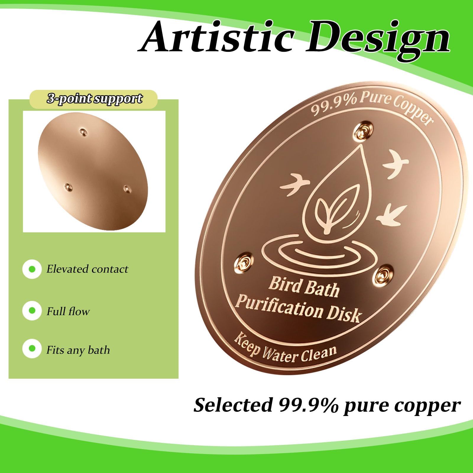 SAC SMARTEN ARTS discs help reduce routine scrubbing by keeping water clearer