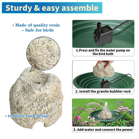 SAC SMARTEN ARTS realistic resin granite texture blends into patios and yards.