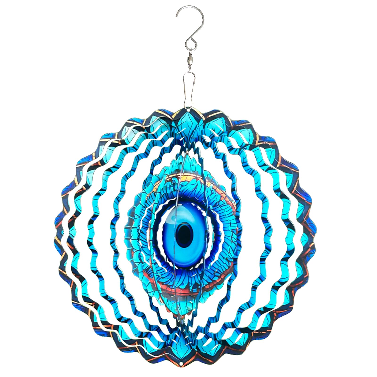 SAC SMARTEN ARTS stainless steel wind sculpture blue, built for lasting outdoor durability.