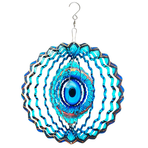 SAC SMARTEN ARTS stainless steel wind sculpture blue, built for lasting outdoor durability.