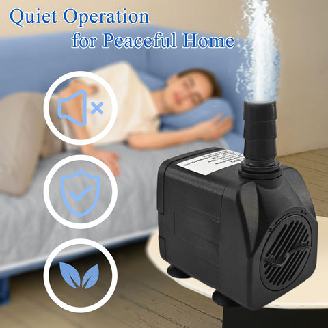 SAC SMARTEN ARTS waterproof pump design suitable for indoor use