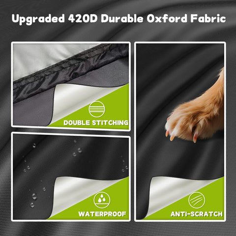 Safana windproof drawstring edge seals the cover against strong winds.