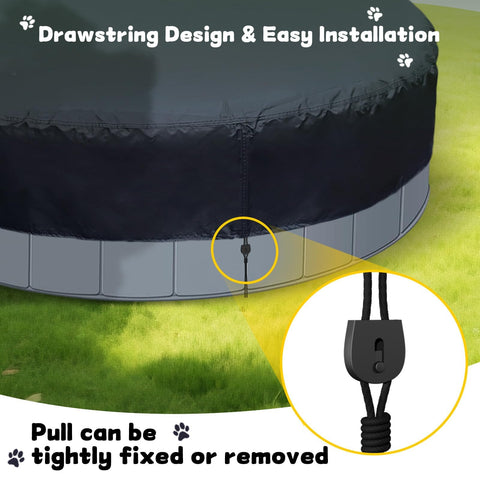 Safana windproof drawstring edge ensures a tight, secure fit.