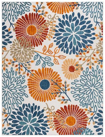 SAFAVIEH Cabana rug's stain-resistant fibers simplify cleanup after muddy paws.