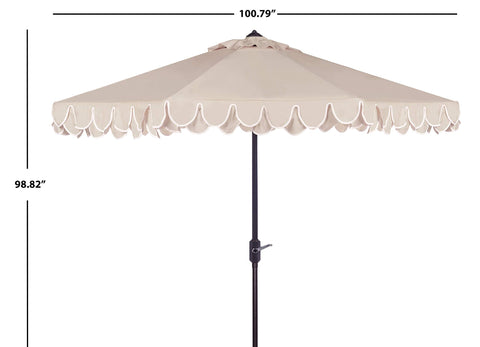 SAFAVIEH UV resistant fabric helps maintain color in bright sun.