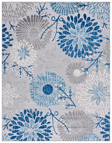 Safavieh Cabana rug on patio setup demonstrates rain-or-shine durability.