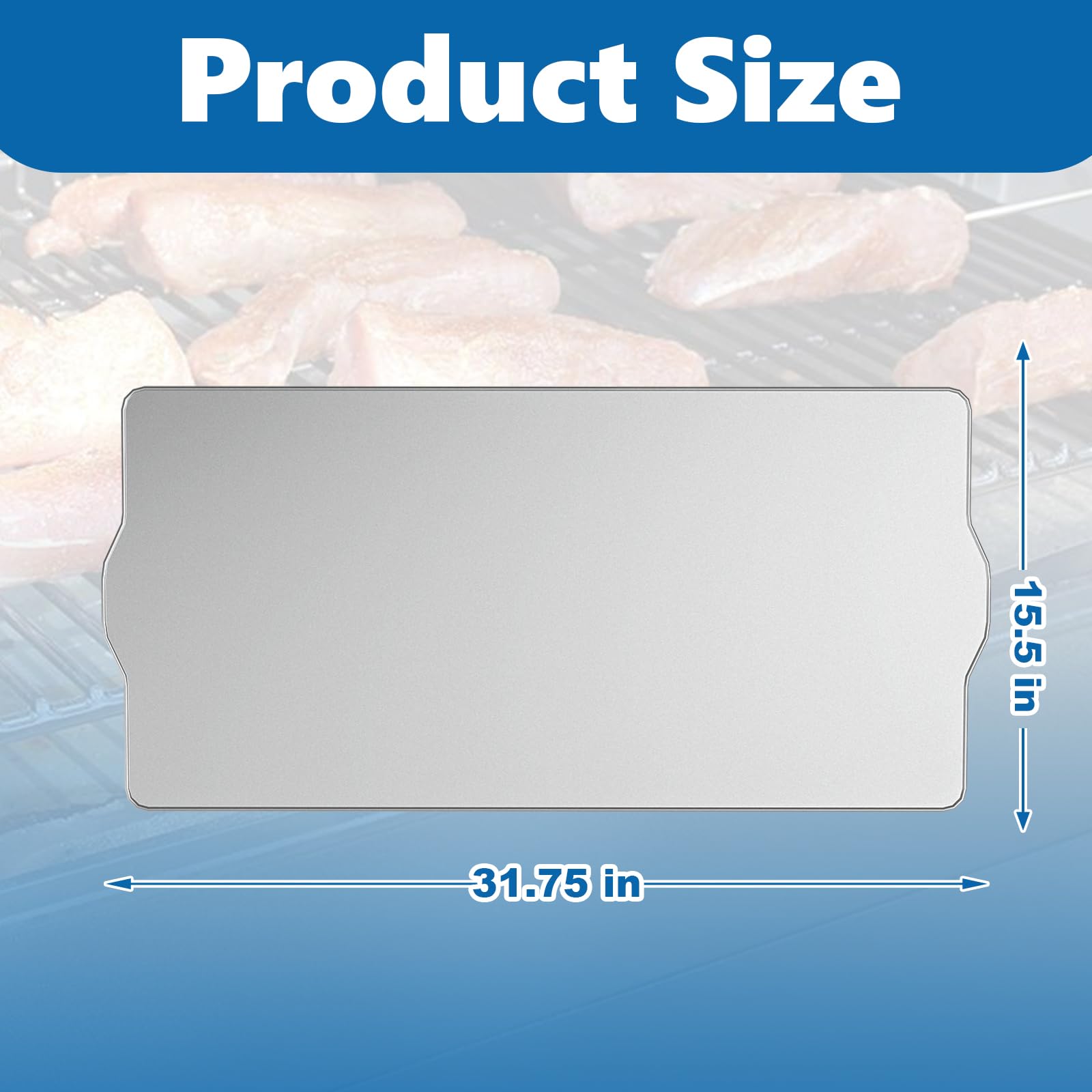 SafBbcue 15-pack disposable liners simplify cleanup after grilling.