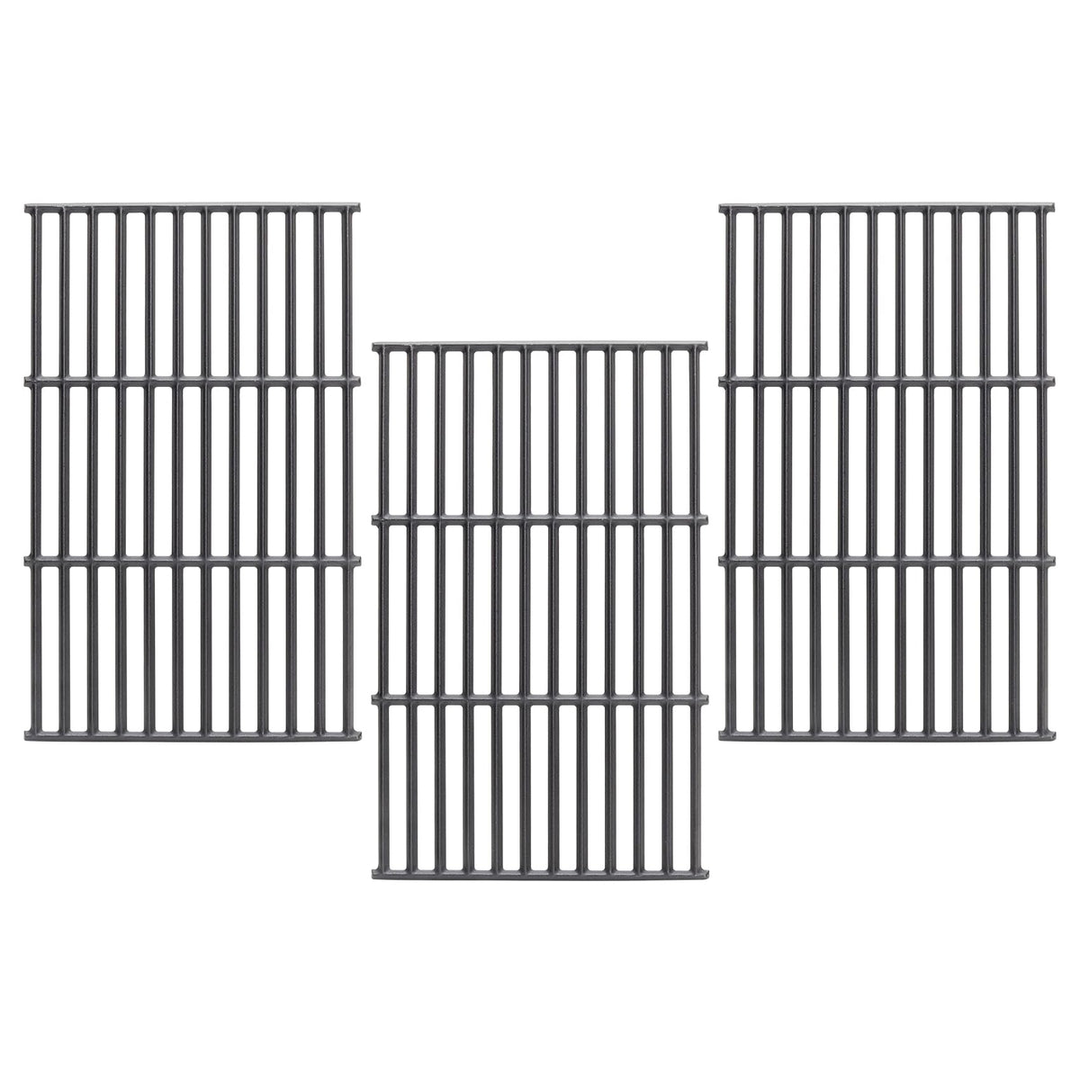 SafBbcue 19.7-inch cast iron grate front view for even heat