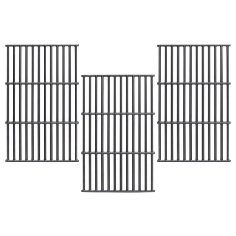 SafBbcue 19.7-inch cast iron grate front view for even heat
