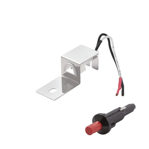 SafBbcue 80462 igniter kit close-up for Weber Q-series, highlighting durable construction.