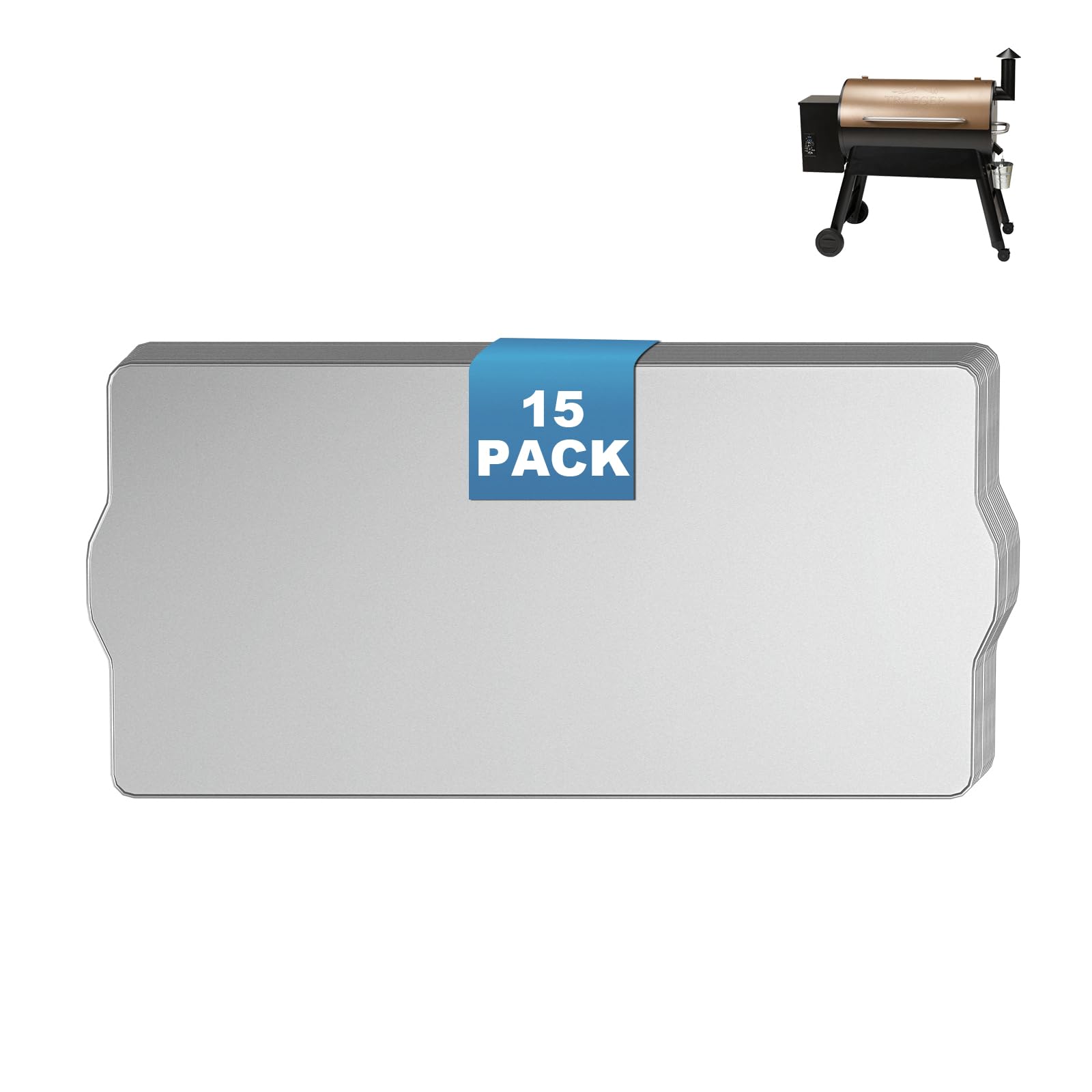 SafBbcue bac410 fit for pro34 tray liner ensures precise Traeger Pro 34 compatibility.