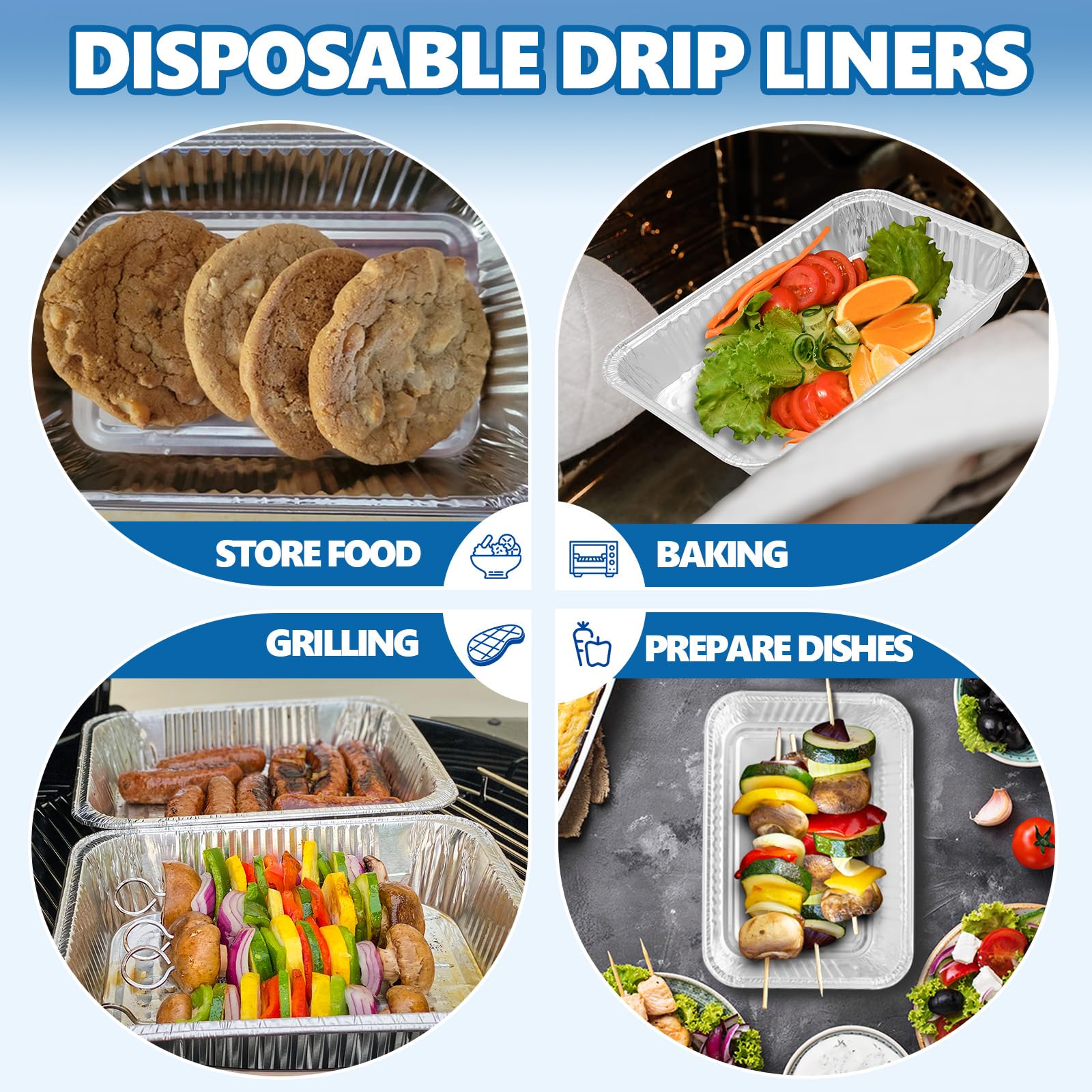 SafBbcue grill liner system for Genesis 1000-3500 series