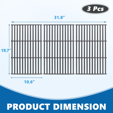 SafBbcue perfect-fit for Char-Griller 1733 1722 2735 grates
