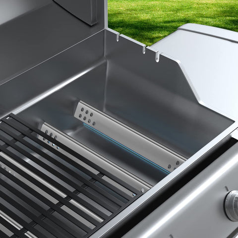 SafBbcue stainless steel components with precise dimensions for easy replacement