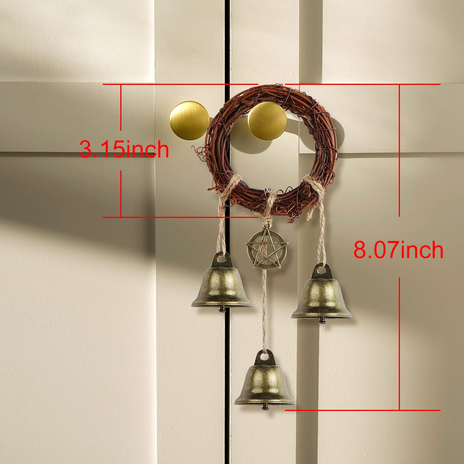Safcare Witch Bells decor ideas for garden, kitchen, and entryways inspire cozy magic.