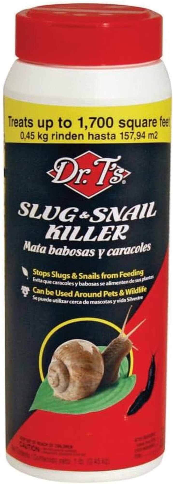 Safer Brand Slug & Snail Killer 2lb bag protects crops by targeting slugs and snails.