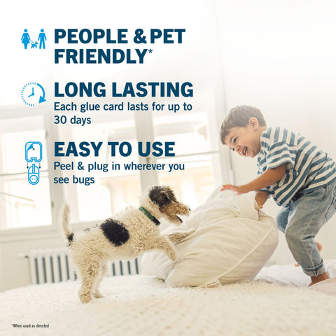 Safer Home discreet plug-in design blends with decor while trapping indoors.