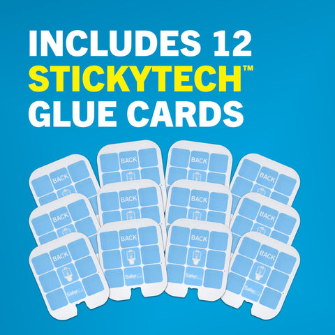 Safer Home filled glue card for disposal, keeping insects out of sight