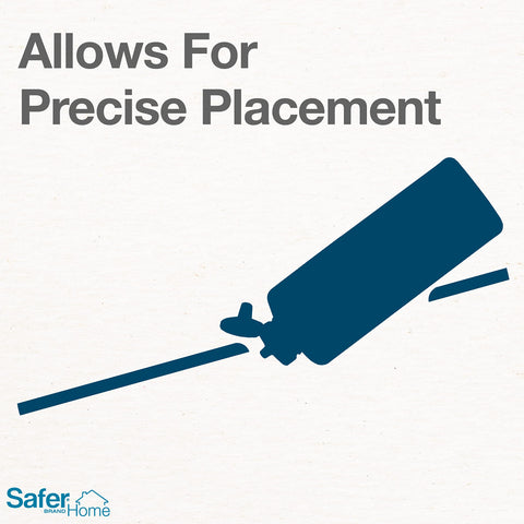 Safer Home seven-ounce bottle provides precise placement in tight spaces.