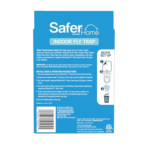 Safer Home StickyTech glue card ready for replacement to extend protection.
